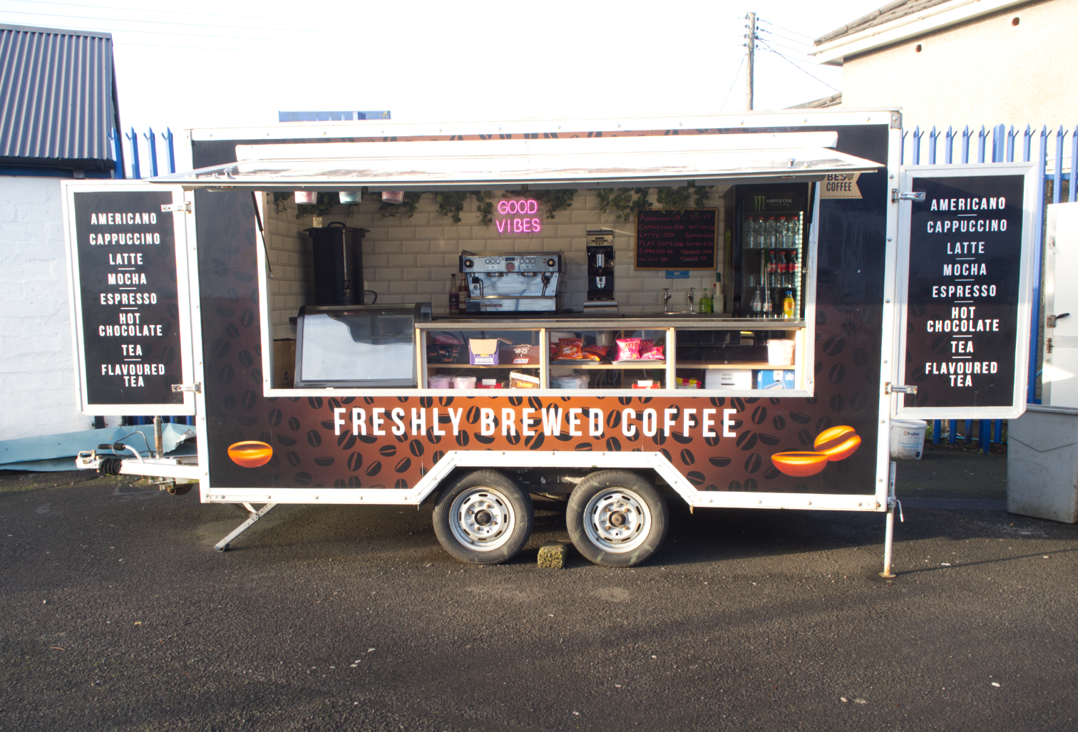 coffee trailer Northern Ireland